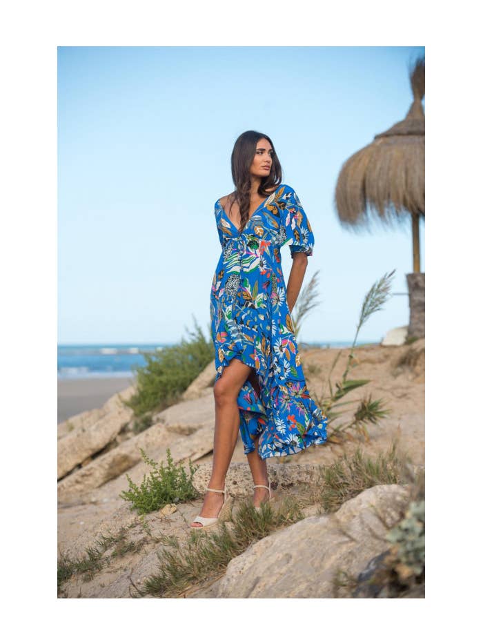 REF SUNSET AND MOON GARDEN MERMAID DRESS for wholesale on Faire