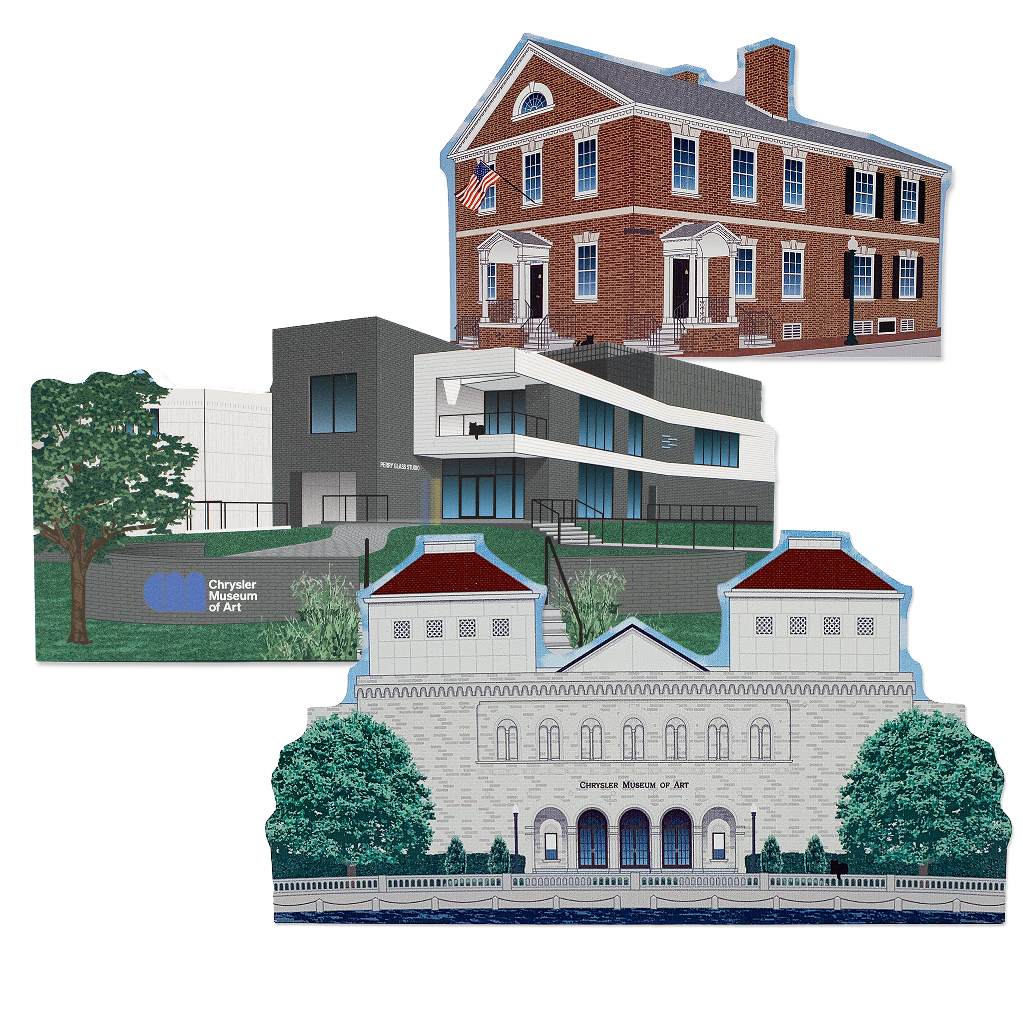 Chrysler Museum of Art - Wholesale Cutouts - Myers House Collectible Cutout2