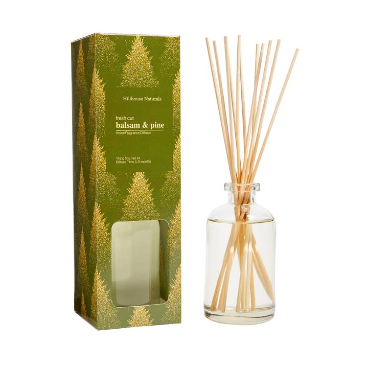 Fresh Cut Balsam & Pine Diffuser 6oz Ctn.6 for wholesale by Hillhouse Naturals/Field+Fleur