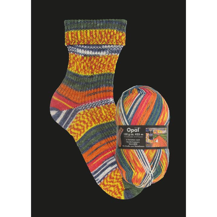 SCHULANA - Wholesale Yarn - OPAL sock yarn after Hundertwasser 4-ply