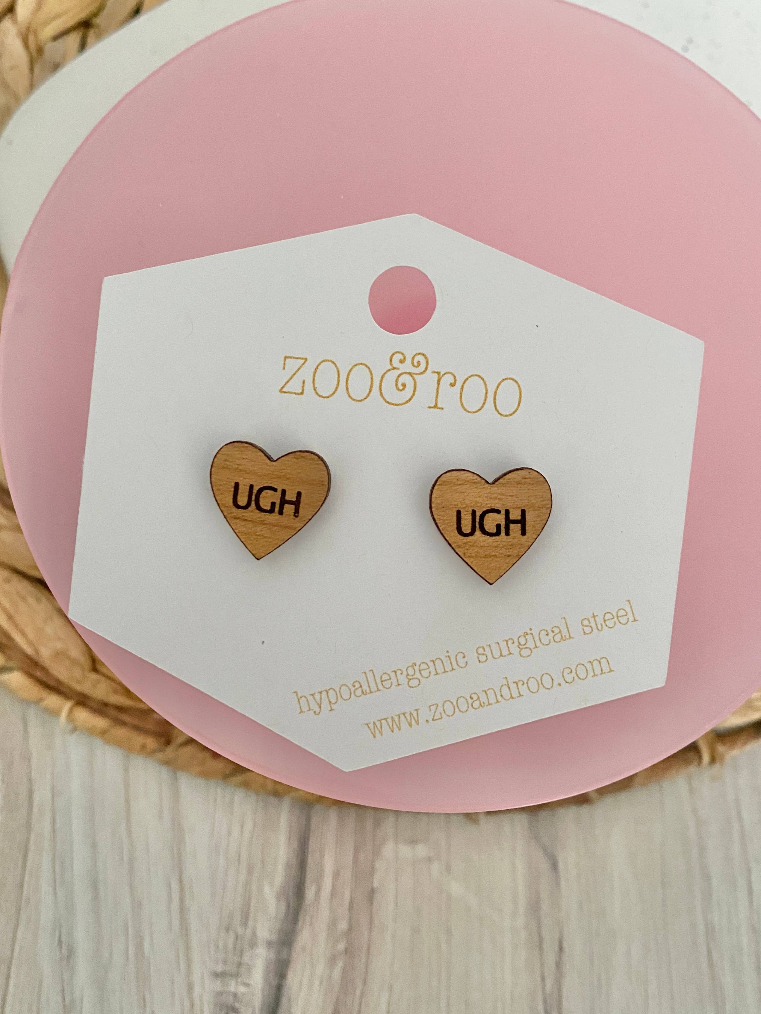 zoo&roo - Wholesale Jewelry Set - Set of 36 Conversation Heart Studs | Valentines Day earrings19