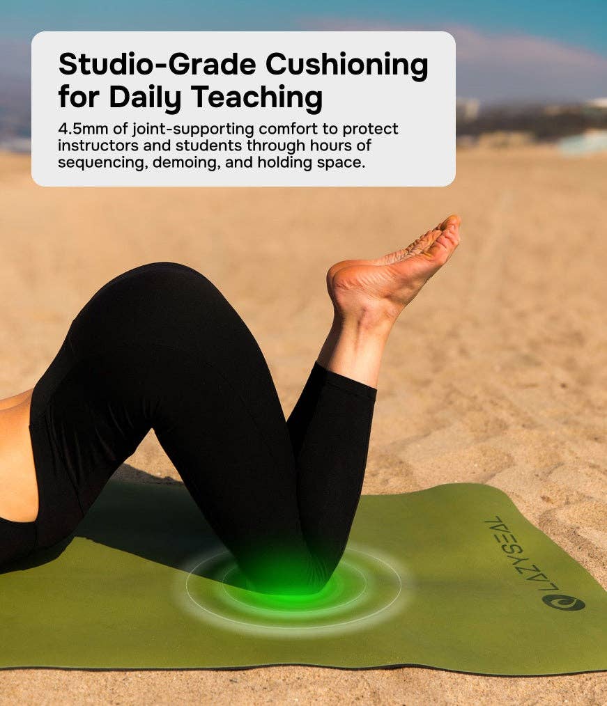 Performance Pro Extra Grip Yoga Mat 4.5mm | Forest Green for wholesale on Faire2