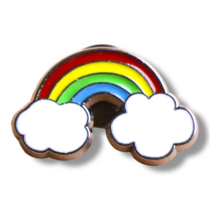 Kinky Pleasure - KPB003 - Rainbow Clouds - 1.5x2.5cm for wholesale by Kinky Pleasure