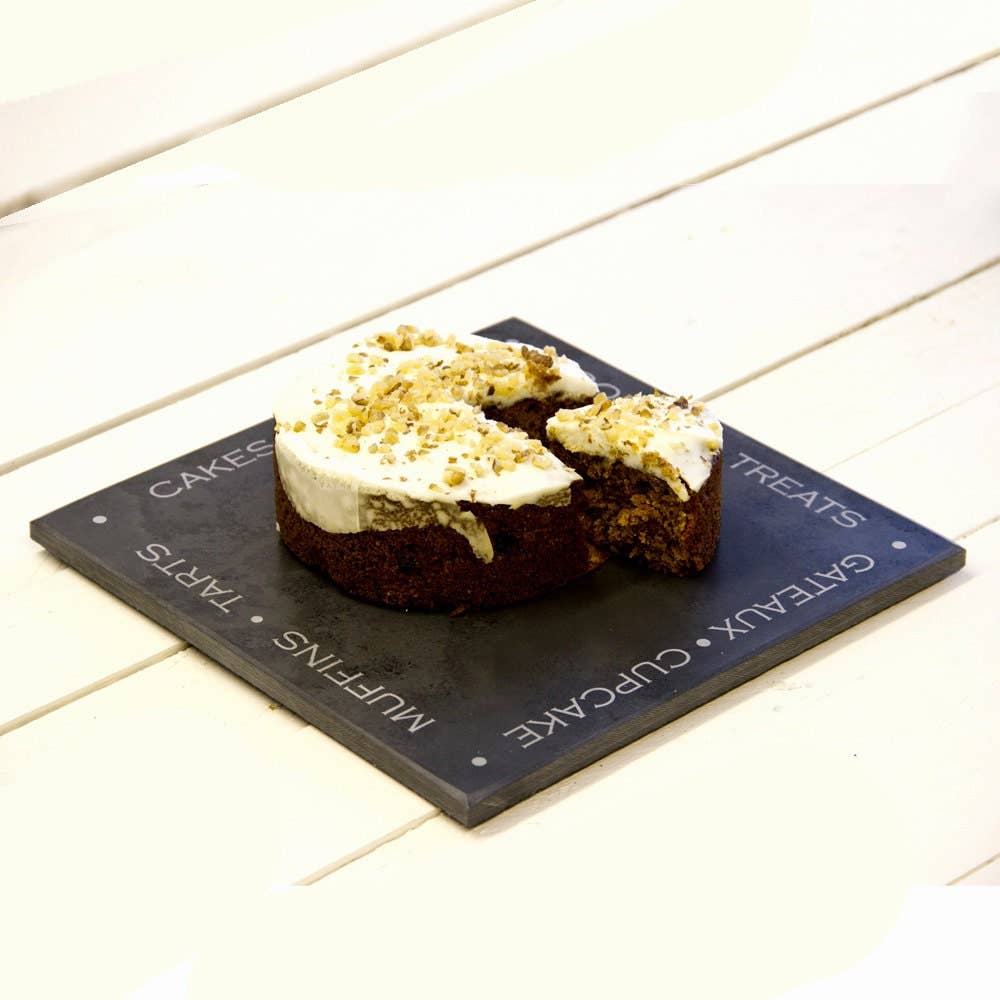 The House nameplate company - Wholesale Cake stand - Slate Cake Board0