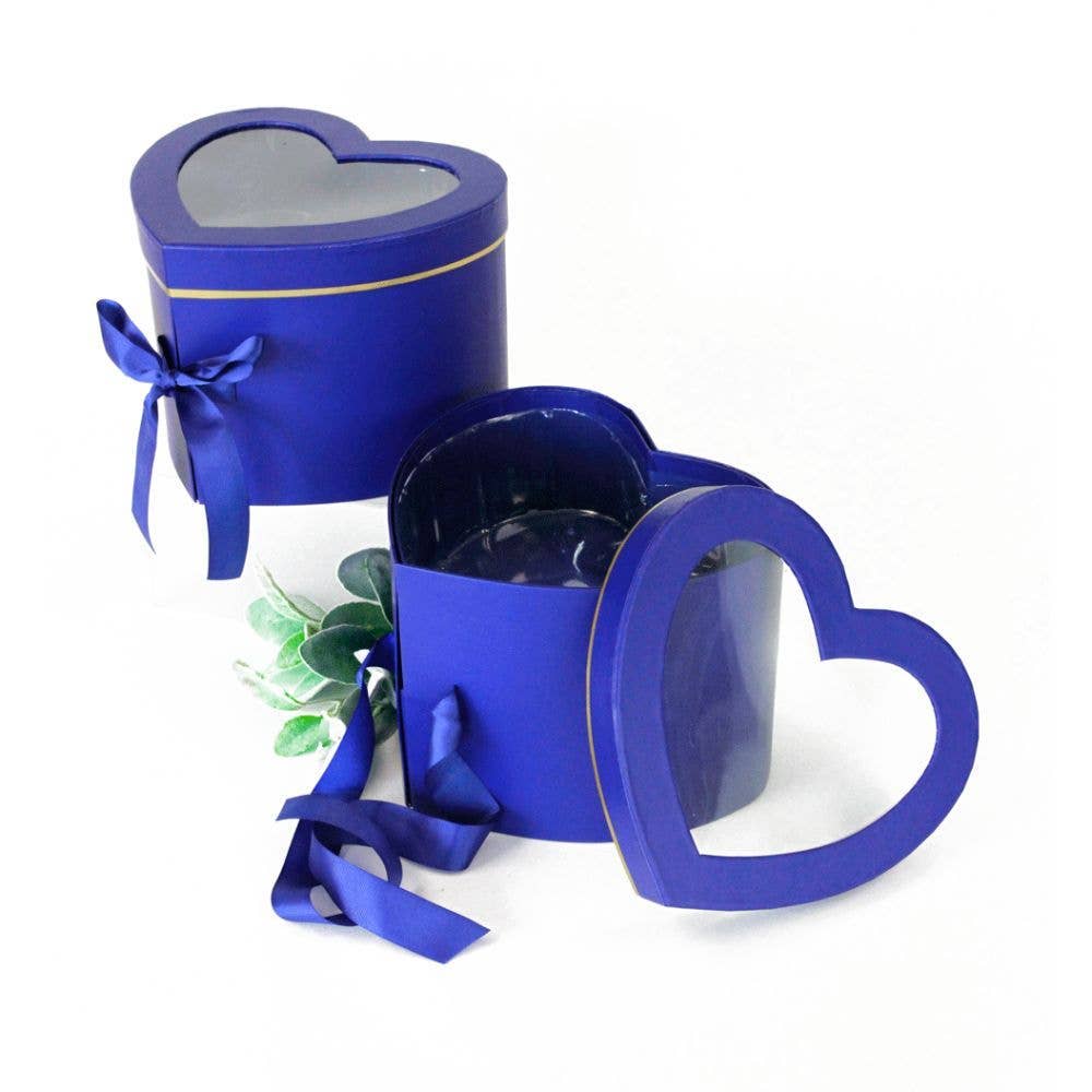 UNIKPACKAGING - Vendita all'ingrosso Confezioni regalo - Scatola a Cuore a Doppio Strato con Fodera per Regali e Fiori25