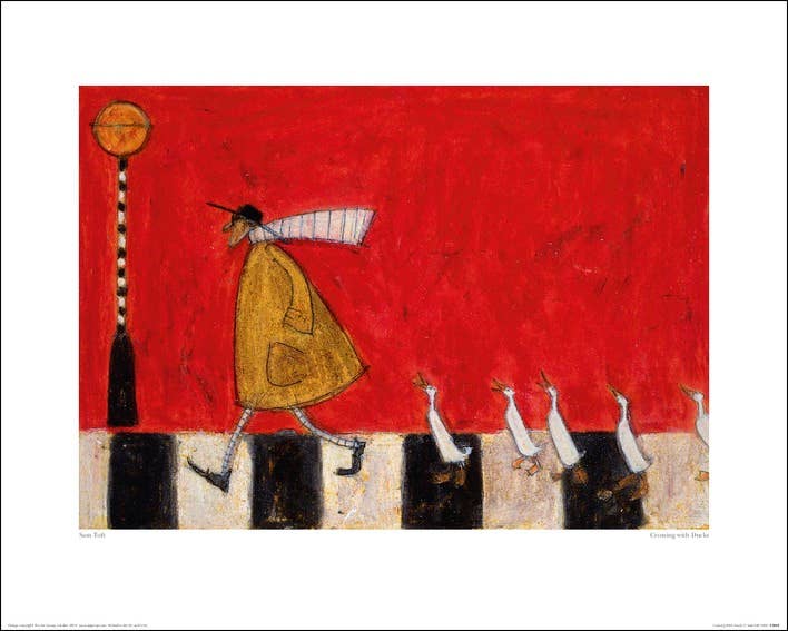 The Art Group – Engroshandel Kunsttryk – Sam Toft (Krydsning med ænder) kunsttryk0