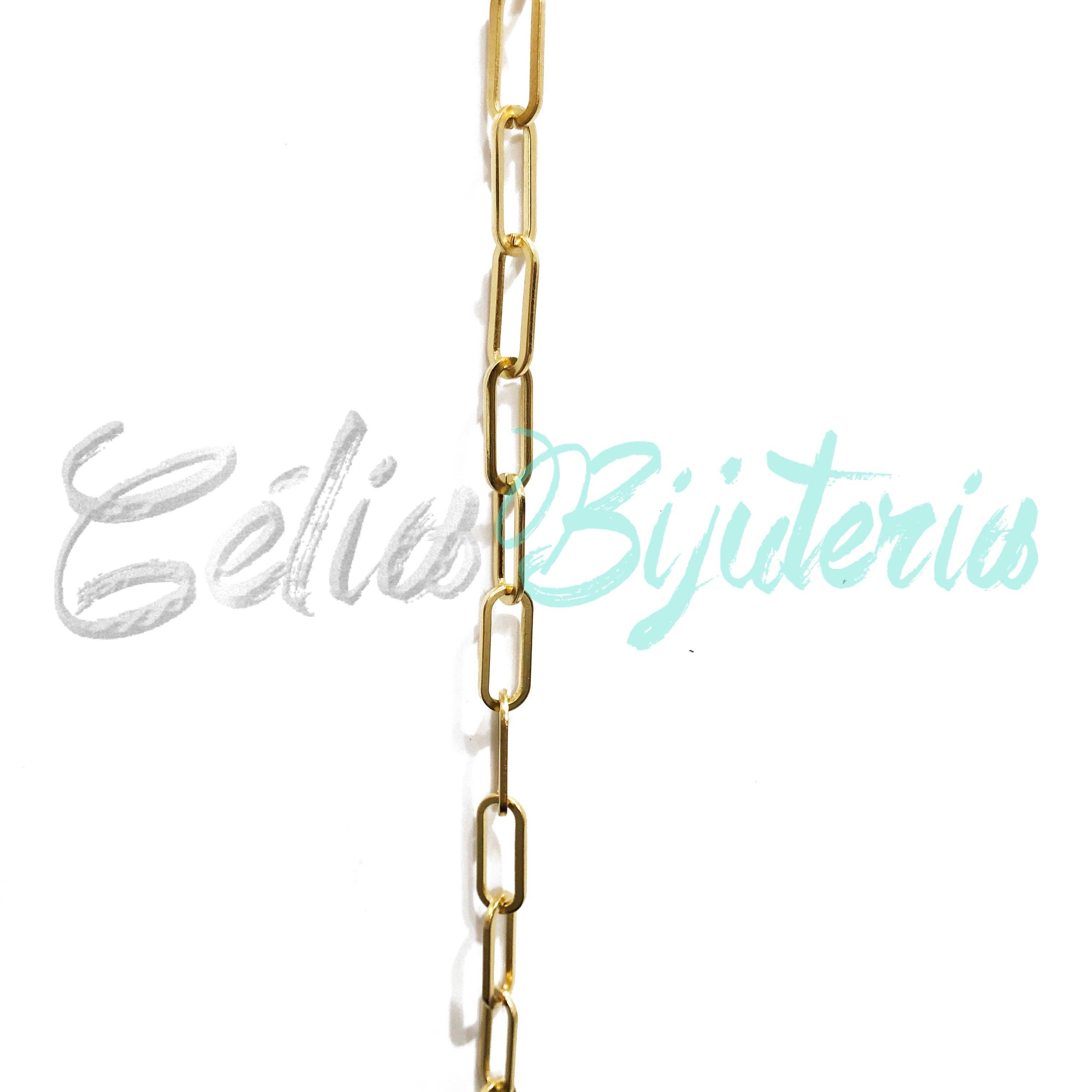 Celli Biju - Wholesale Link & Chain Necklace - Stainless Steel Current per Meter0