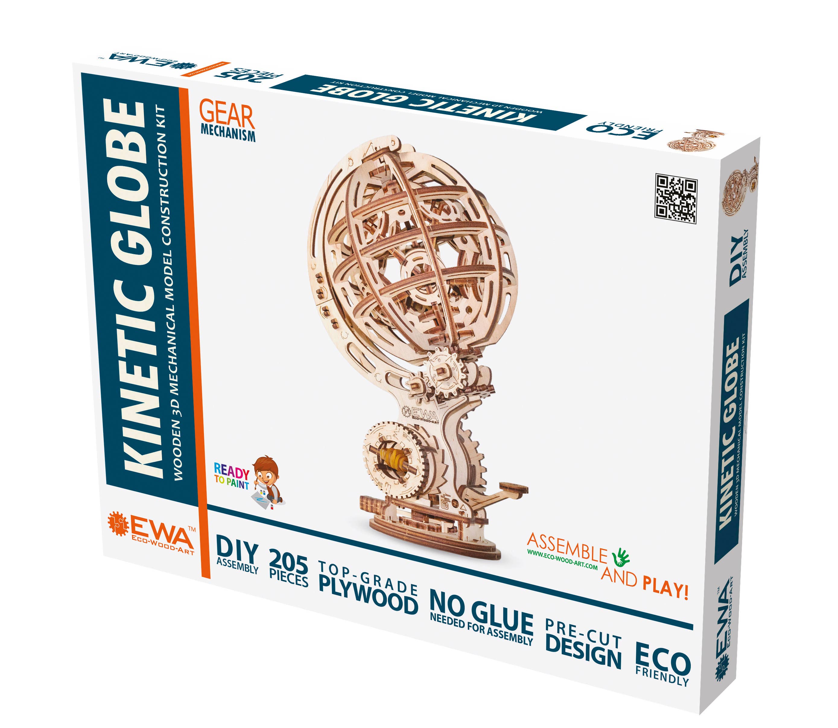 Graine Créative - Wholesale DIY Craft Kit - Kids - KINETIC GLOBE1