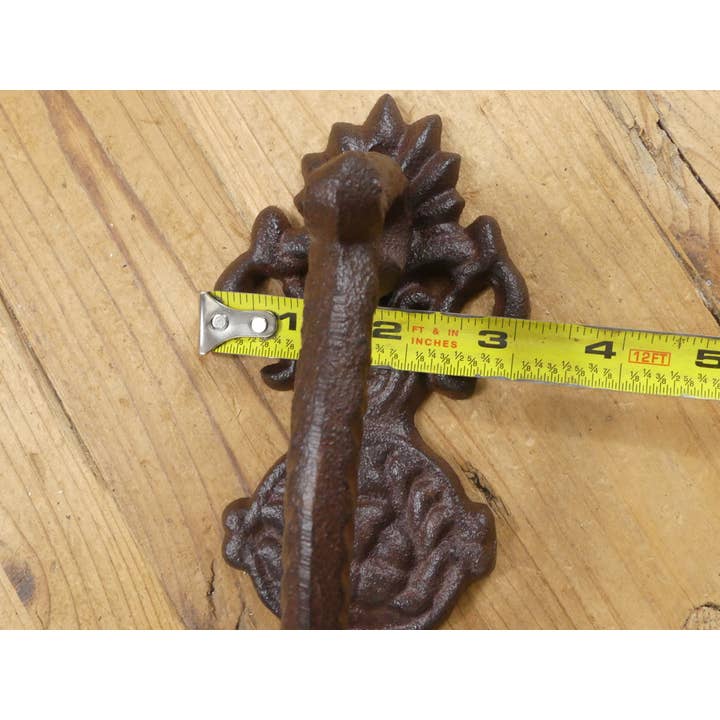 Midwest Craft House - Wholesale Knob/Pull - LARGE RUSTIC DOOR HANDLE, 9" LONG