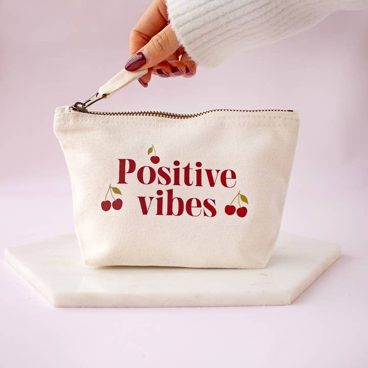 Bolsa Cherry Positive Vibes por atacado de TreatBox