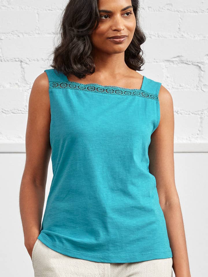 PJ4127 Weste mit Spitzenbesatz für den Großhandel von Nomads