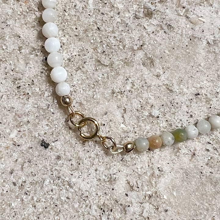 Essenshell - Wholesale Anklet - Beach House Mother of Pearl Anklet2
