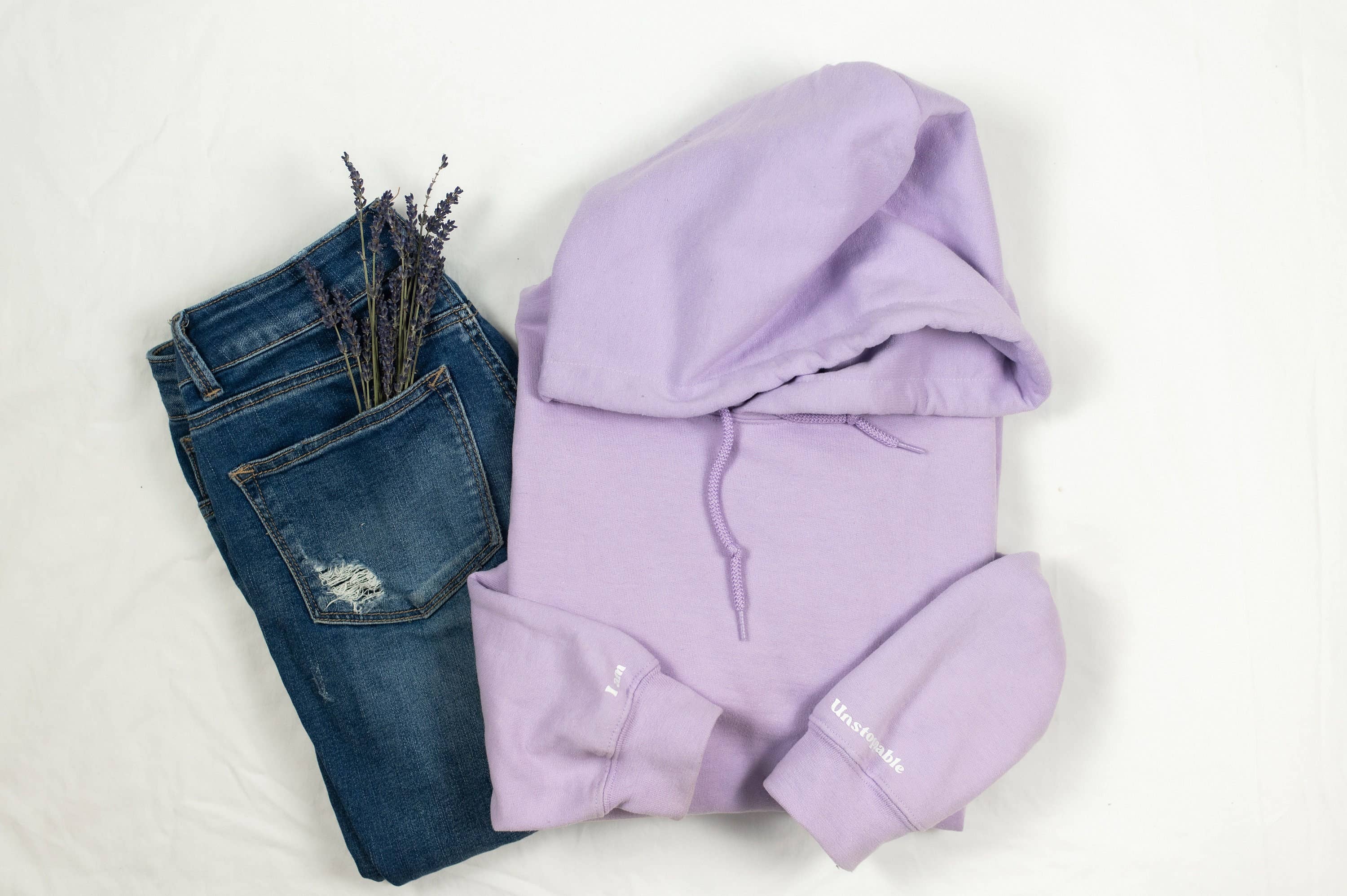 Bodhi Life Design - Wholesale Hoodie - Women's - Positive Hoodie, Affirmation on Sleeve Sweatshirt1