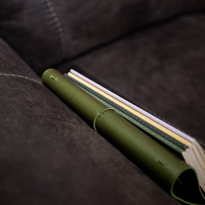 Creators Friend - Wholesale Notebook - Refillable Notebook Folio - Olive Green