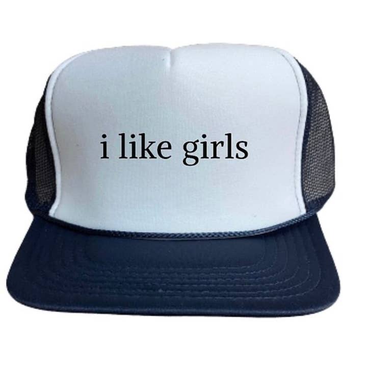 Ich mag Trucker-Mütze für Mädchen für den Großhandel von Inappropriate Trucker Hats