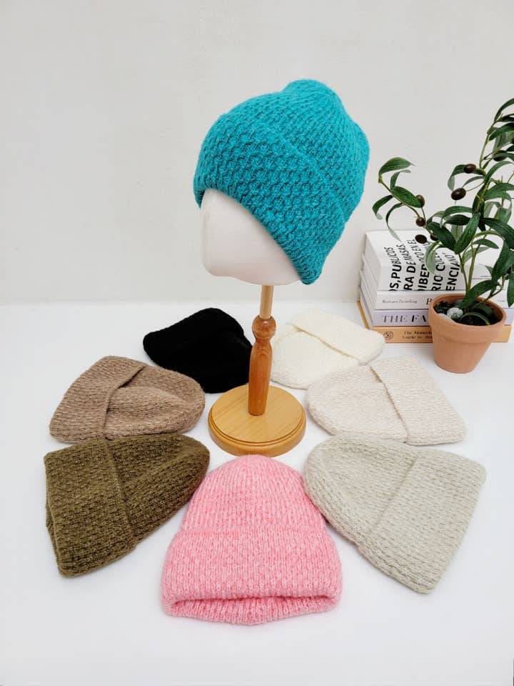 Extra Warm Wool Winter Beanie, Knitted Wool Beanie for wholesale by Comfortarians