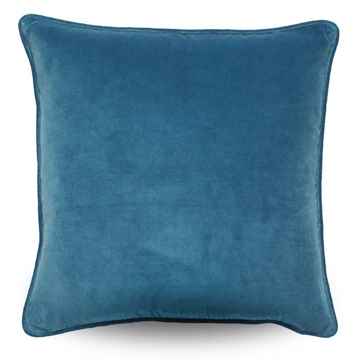 Classic Velvet Cushion Cover Ocean for wholesale by Canvas + Sasson