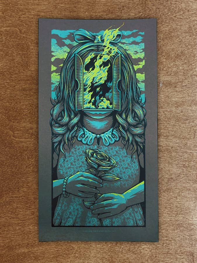 House Fire Variant Mini for wholesale by Half Hazard Press