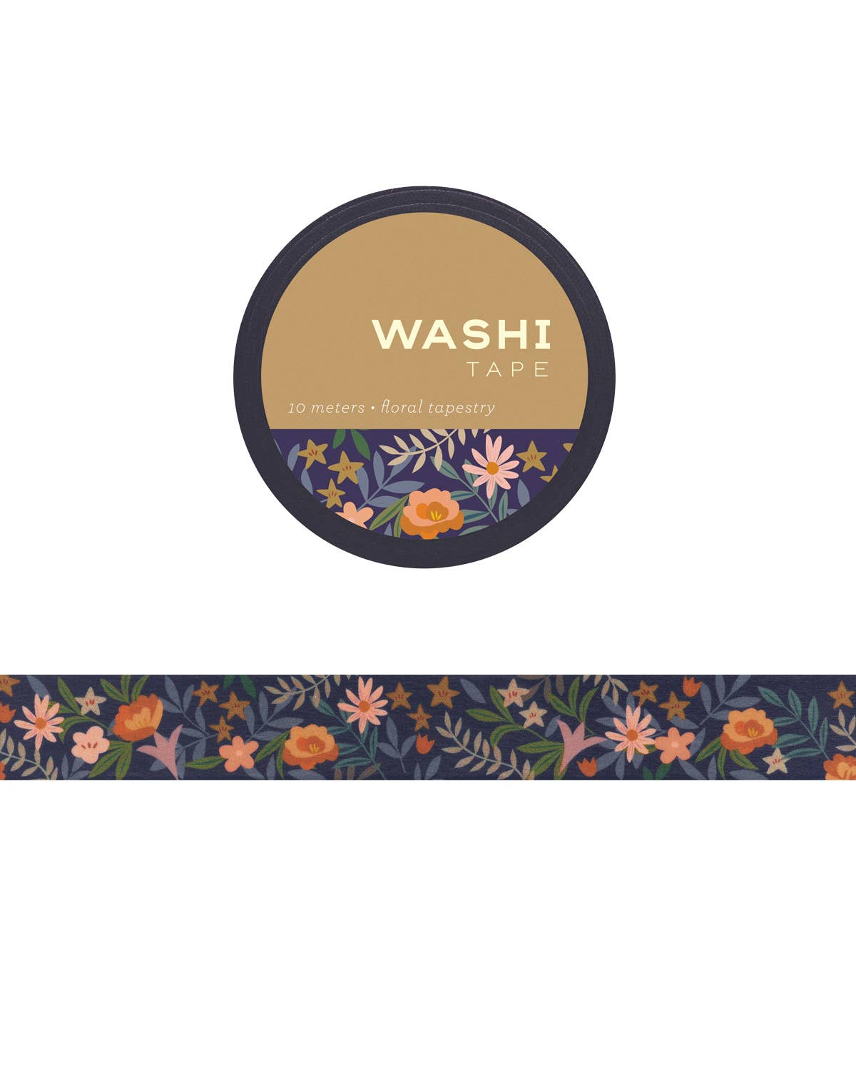 Girl of All Work - Wholesale Washi Tape - Floral Tapestry Washi Tape