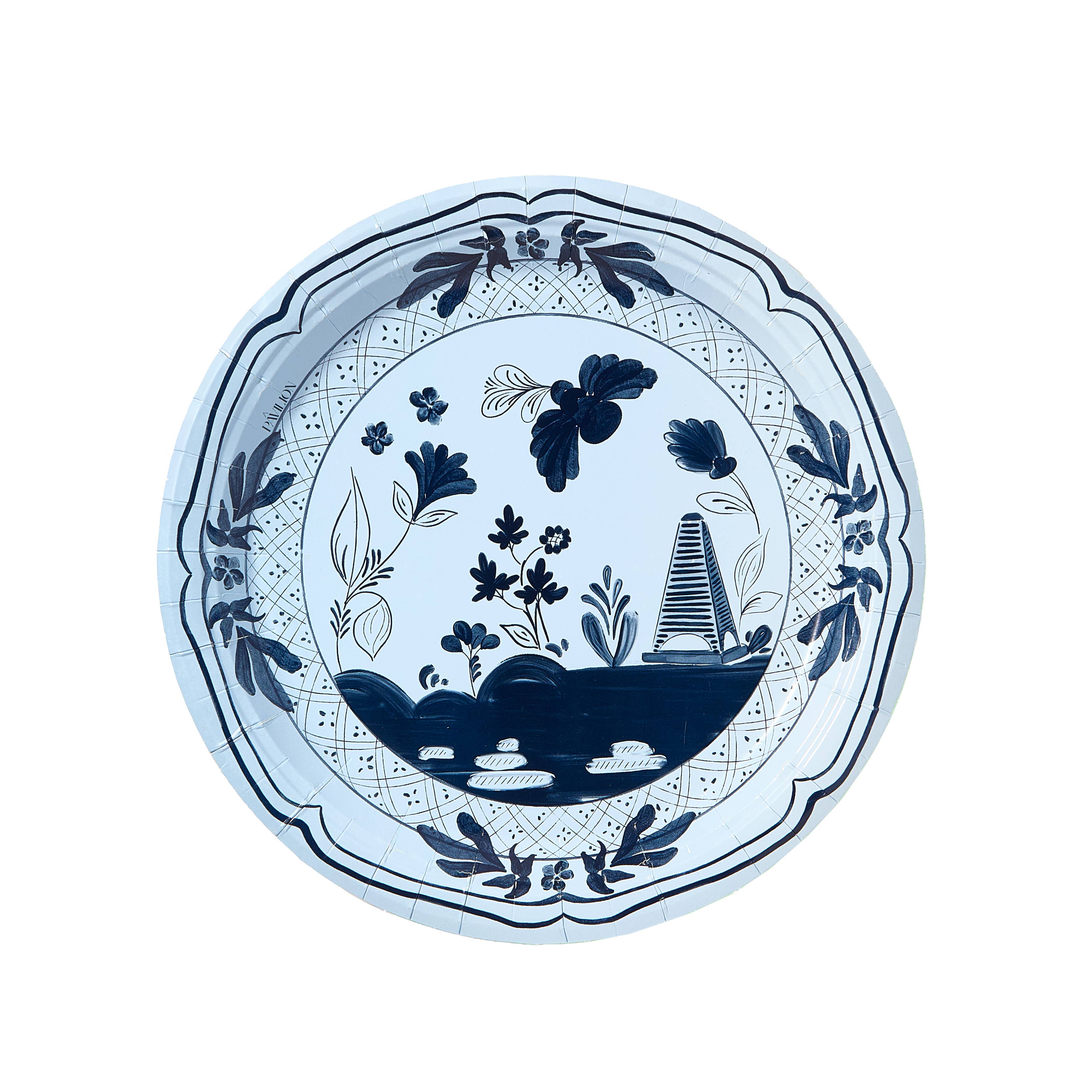 Pavilion Paper - Wholesale Disposable Plate - Beachside Pavilion Dinner Plates - 8 per pack3