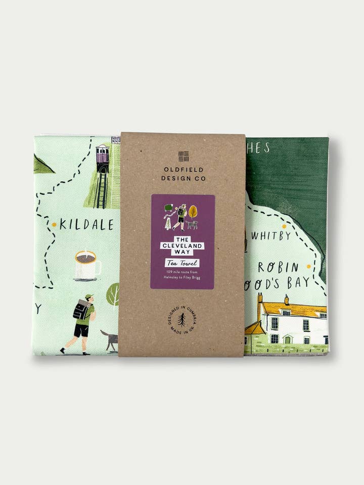 Torchon Cleveland Way pour la vente par Oldfield Design Co