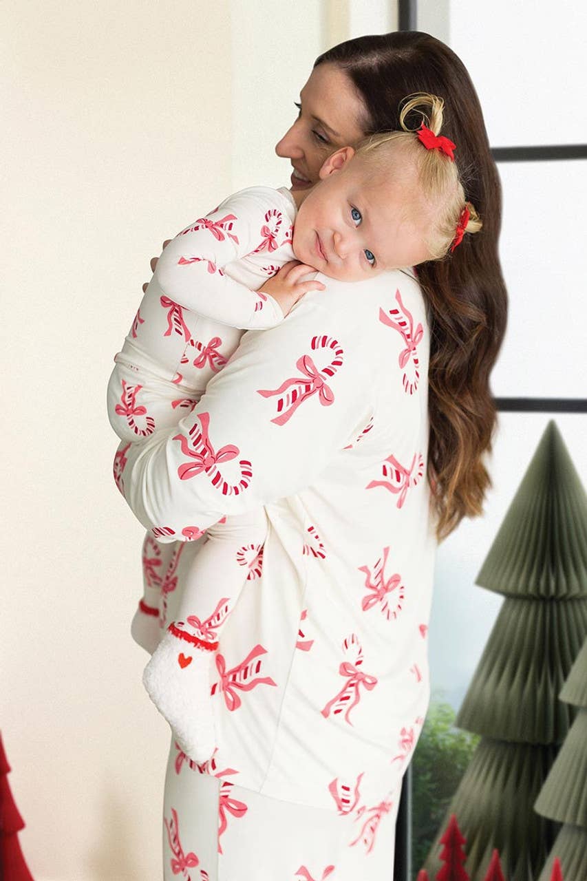 Stephan Baby by Creative Brands - Wholesale Sleepwear Set - Kids - 2 PC PJ Set - Candy Canes5