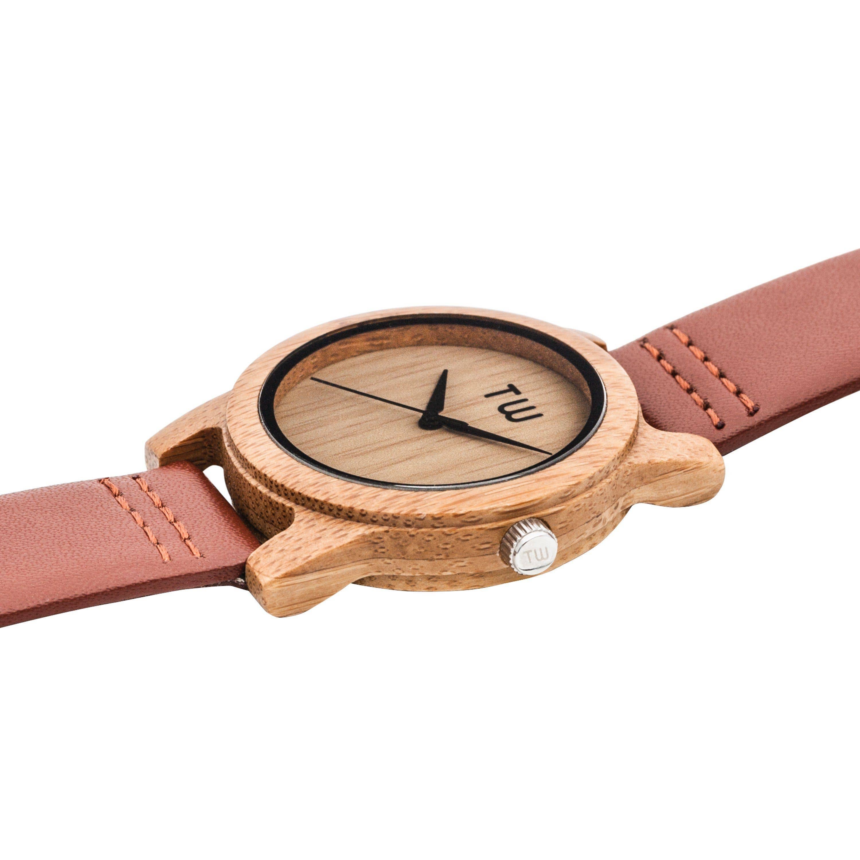 TruWood - Vente Montre – femme - Montre en bois minimaliste pour femmes4