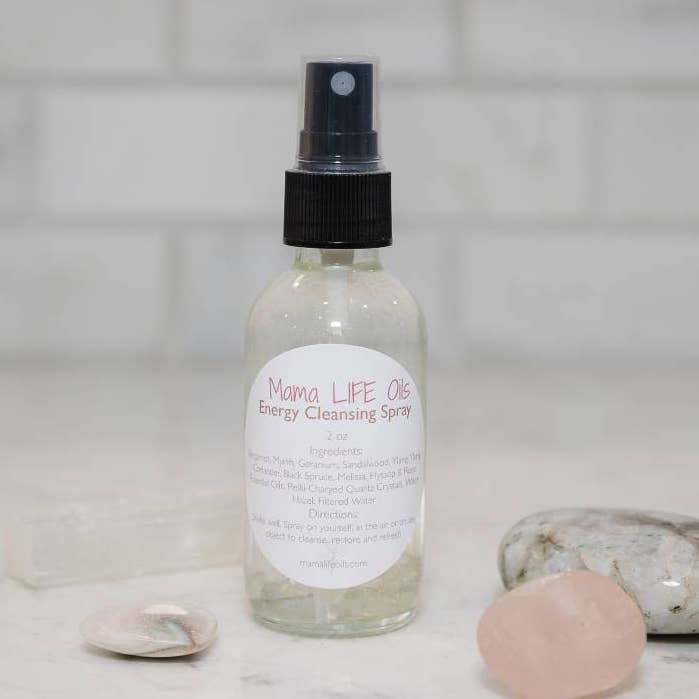 Energy Cleansing Spray for wholesale by Mama Life Oils and Wellness
