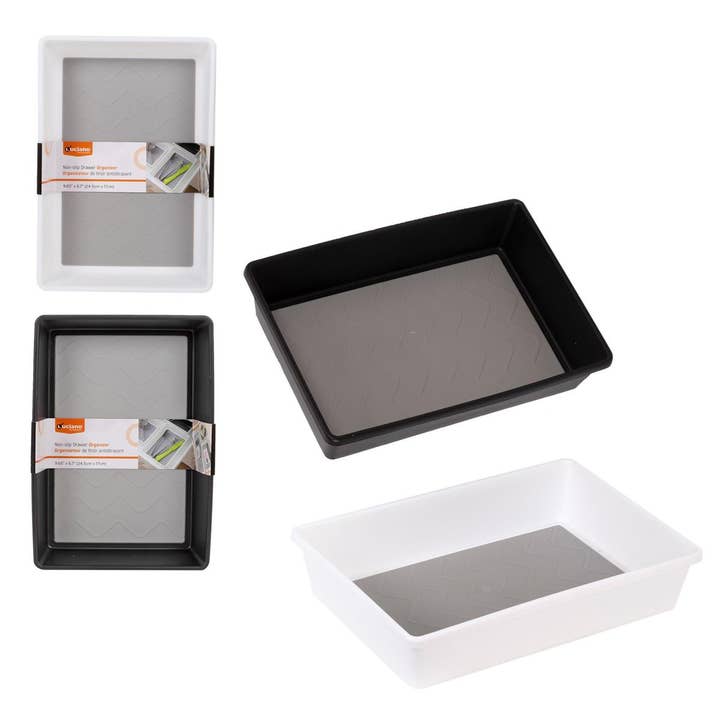 Luciano Gourmet - Wholesale Kitchen Storage/Organizer - Luciano Non-Slip Drawer Organizer, 2 sizes, 9.65",15.75"