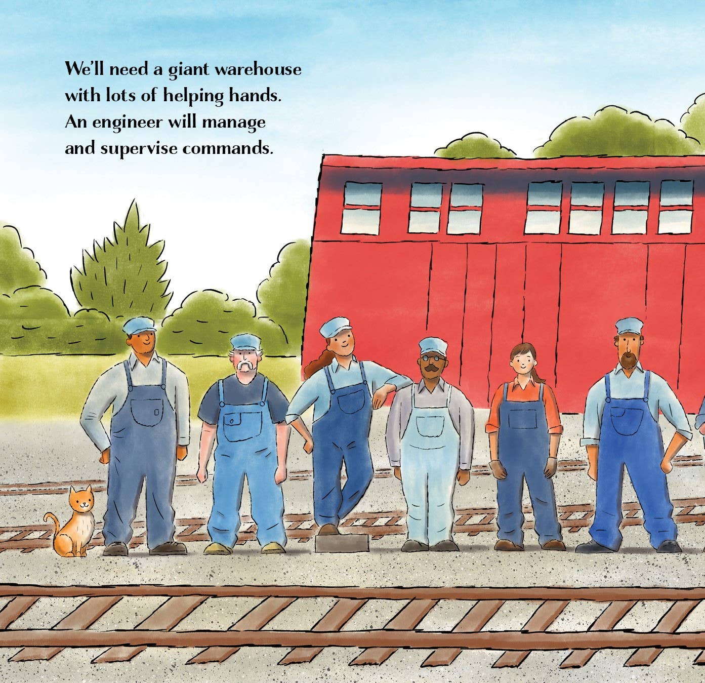 Sleeping Bear Press - Wholesale Book - Kids - Let's Build a Little Train Picture Book3