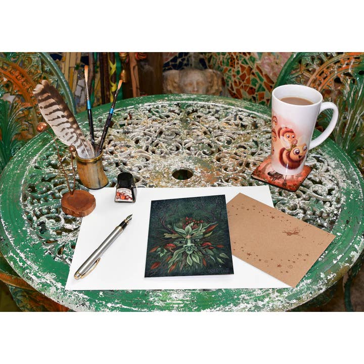 Ethereal Earth - Wholesale Everyday greeting card - Of the Wildwood (Portrait) - Greetings Card4