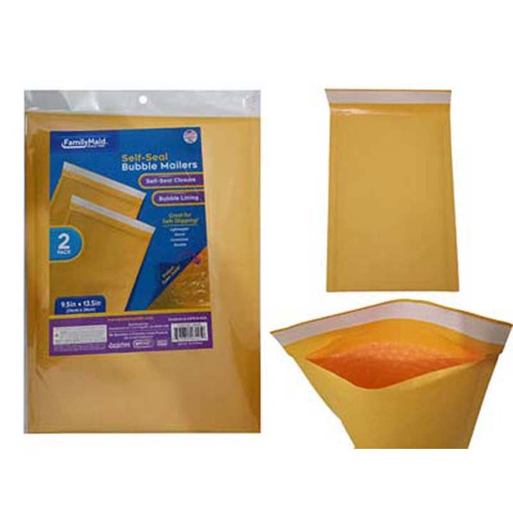 Pochettes matelassées auto-adhésives #4 24 cm x 34 cm 2 pièces pour la vente par Deluxe Import Trading