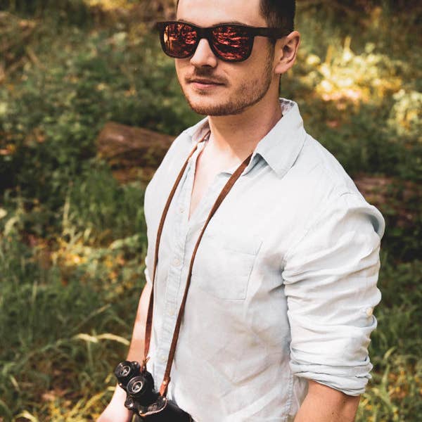 Wood&Chic - Wholesale Sunglasses - Unisex - Unisex UV400 Wooden Sunglasses - Ginkgo2