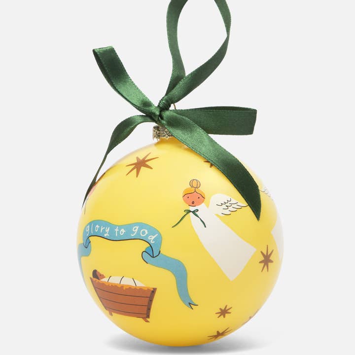 Be A Heart - Wholesale Ornament - Glory to God Non-Breakable Christmas Ornament1