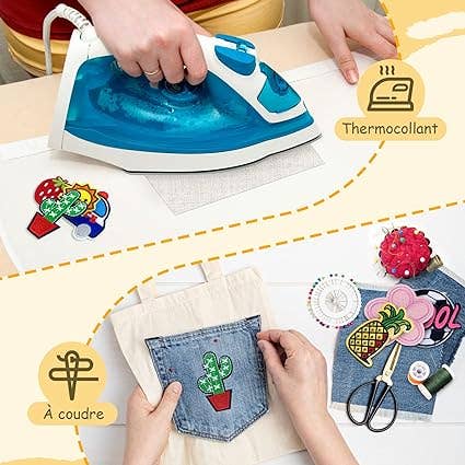 CARALI / MYC Paris – wholesale Lapp – Set med 100 strykpåser i bohemisk stil5