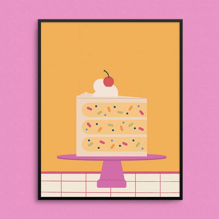 Stampa artistica Slice Of Life per la vendita all'ingrosso da parte di Mad Love Creative Co.