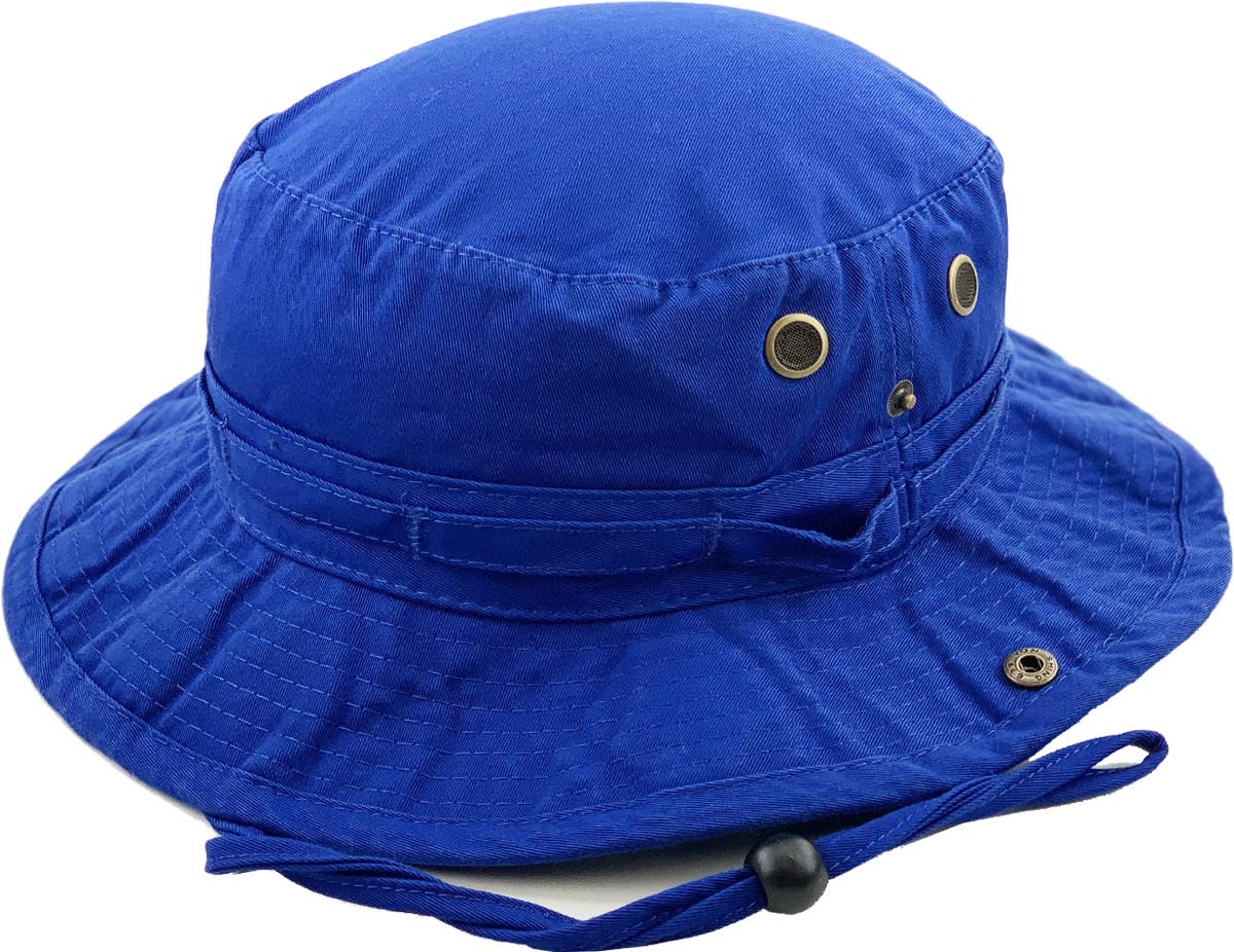 KBETHOS - Wholesale Bucket hat – Unisex - Solid Boonie Hat With String (Fitted)61