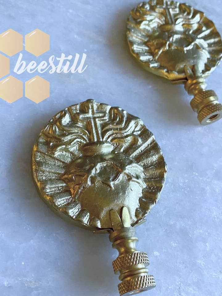 Lamp met heilig hart - Finial voor wholesale door BeeStill Design