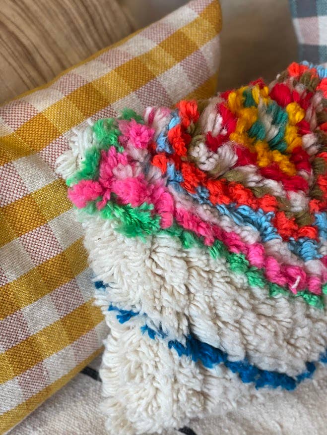 Boujaad Cushion Cover, colorfull Soft for wholesale by NOMAD BY LIV