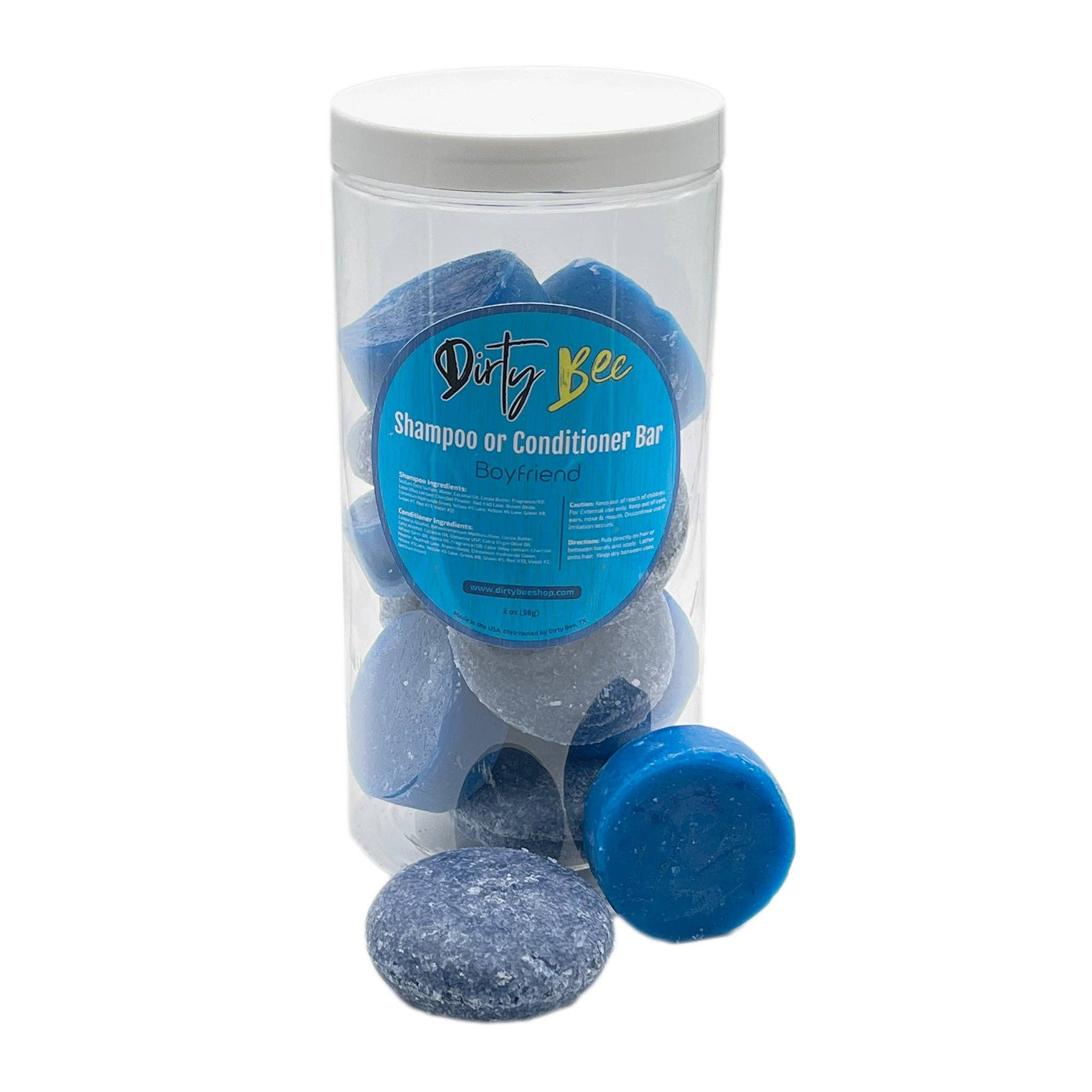 Dirty Bee - Wholesale Shampoo Puck/Solid Shampoo - Shampoo & Conditioner Bar Hair Kit15