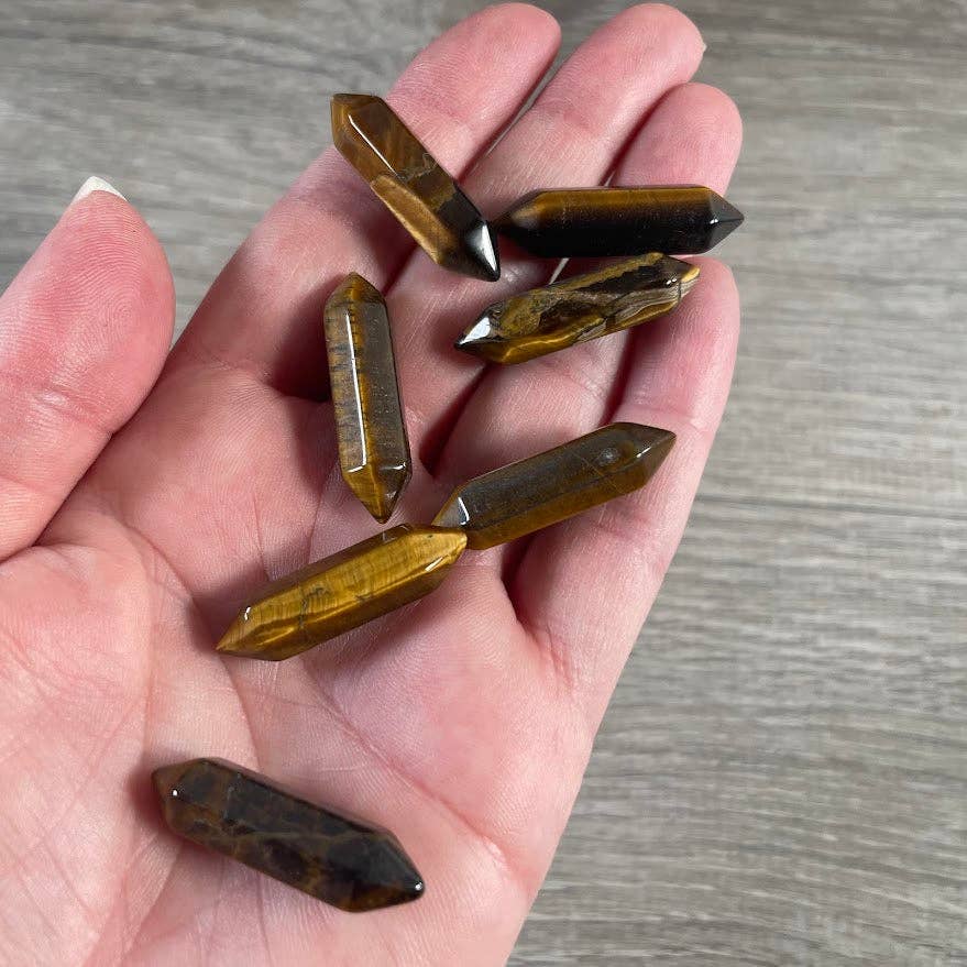 Keystone Crystals - Wholesale Spiritual Stone/Crystal - Small Gemstone Double Terminated Carved Crystal Wands9