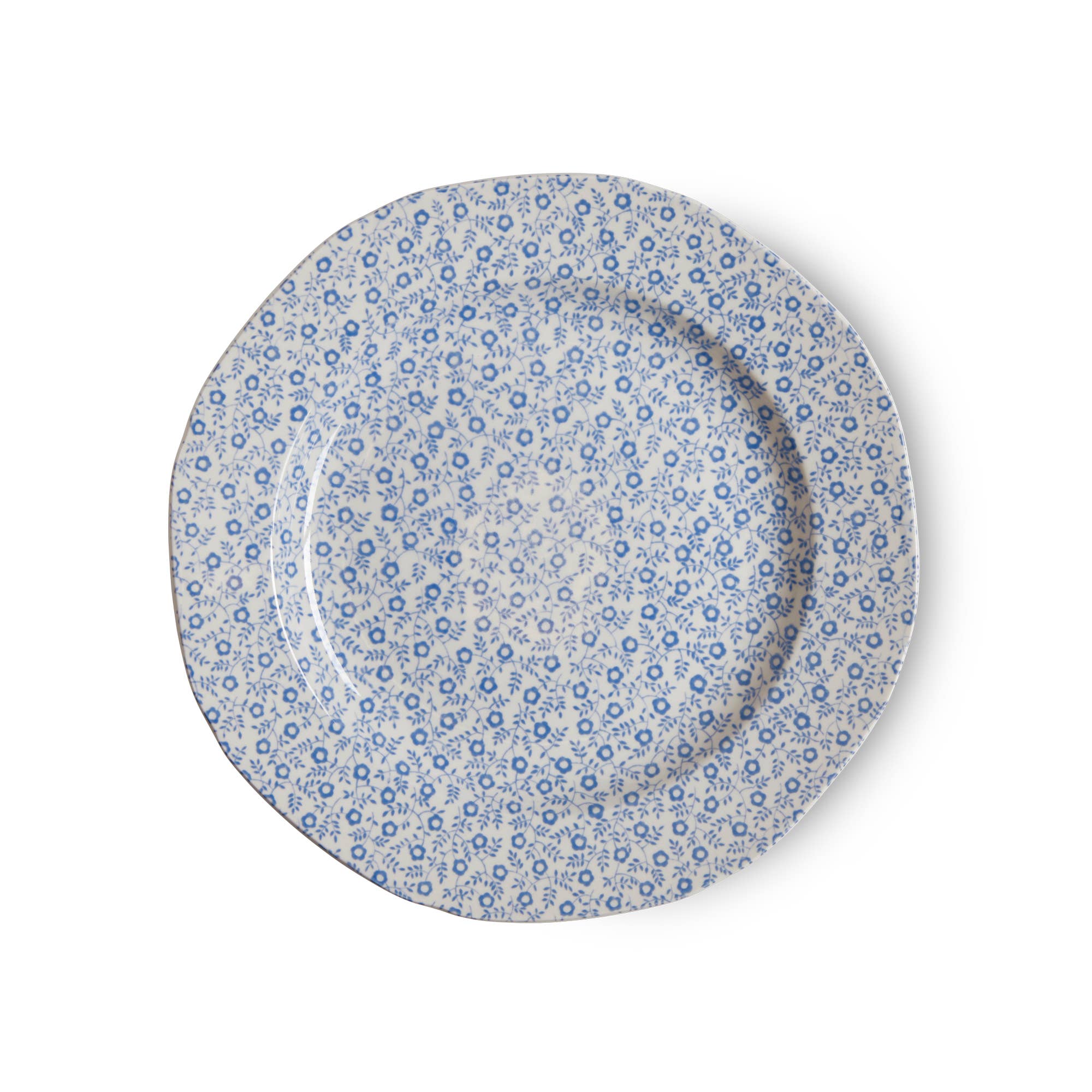 Burleigh - Wholesale Dinner Plate - Pale Blue Felicity Small Plate