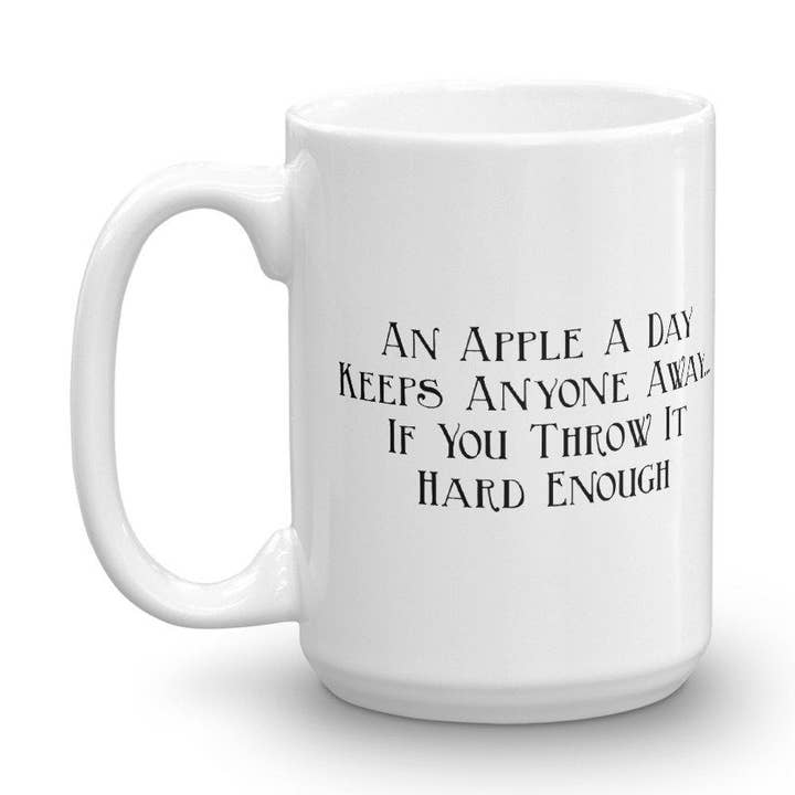 An Apple A Day Mug for wholesale by Tee Shirt Galaxy