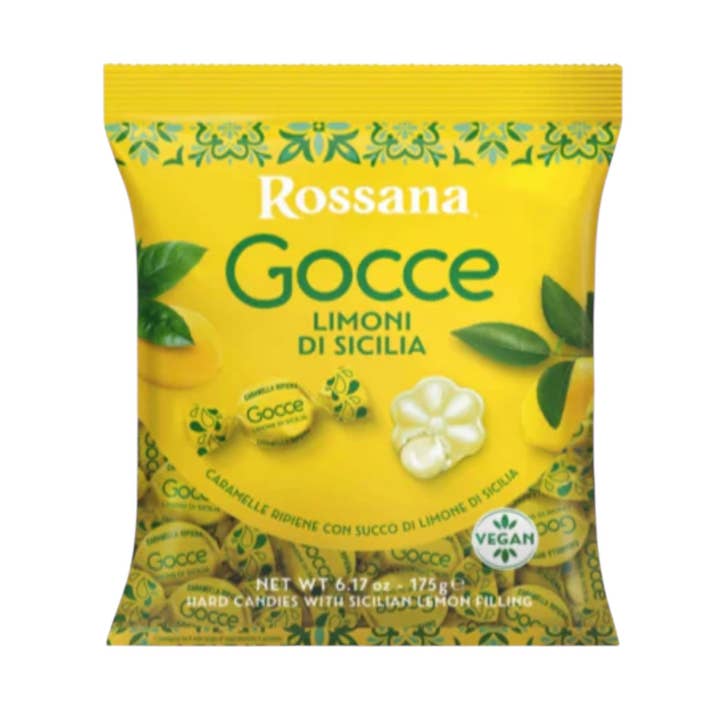 Rossana Italiaanse Citroensnoepjes 160g voor wholesale door Made in eatalia