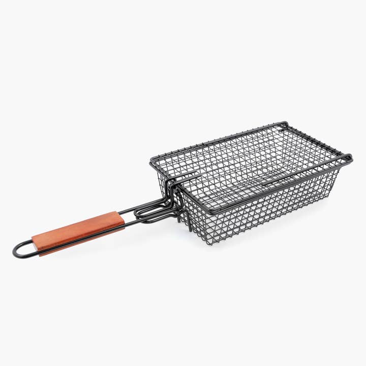 Grilling Basket With Lid for Easy Tossing and Flipping for wholesale by Yukon Glory