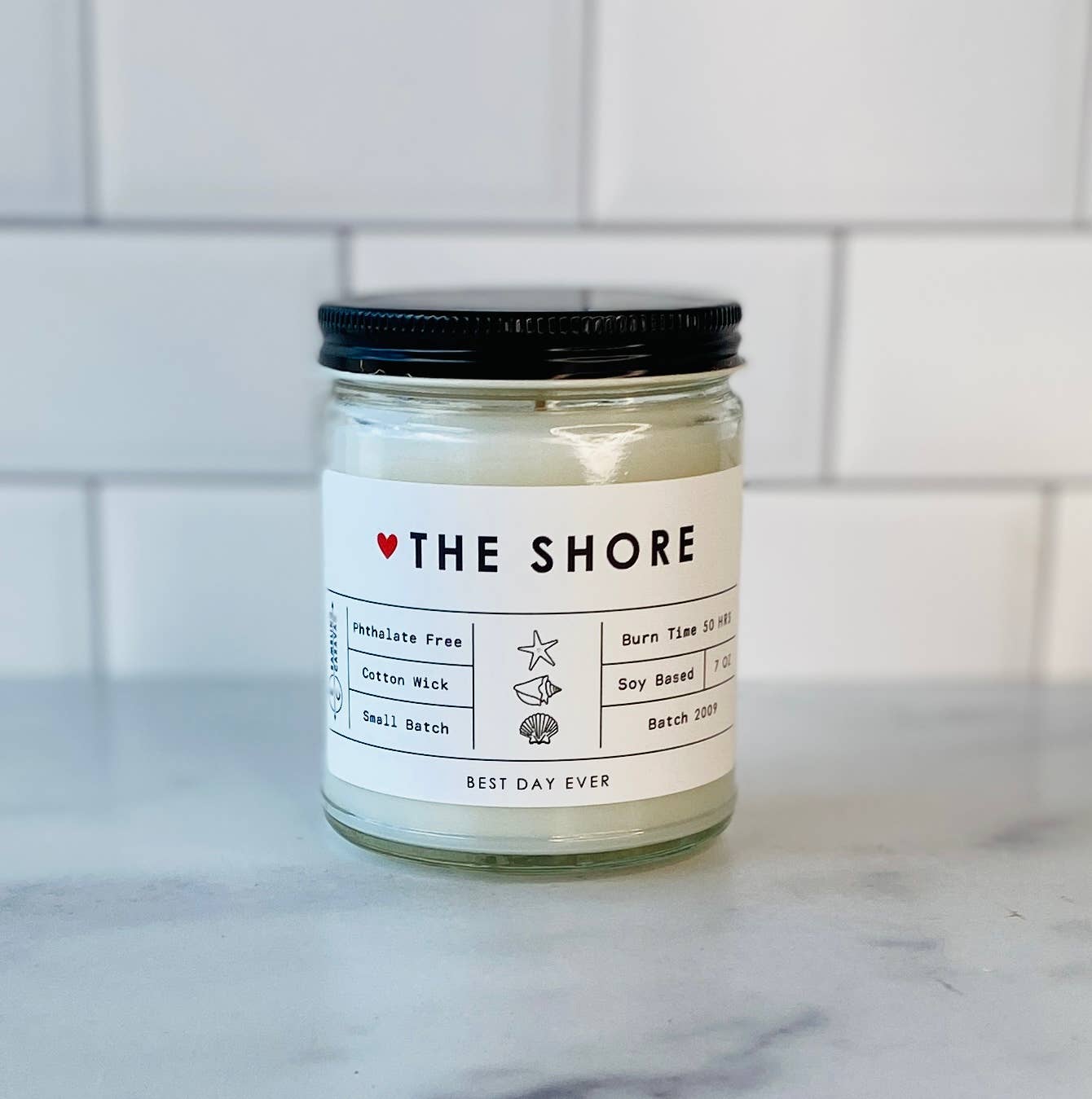 Rambling Caravan - Wholesale Jar/Filled Candle - The Shore Candle3