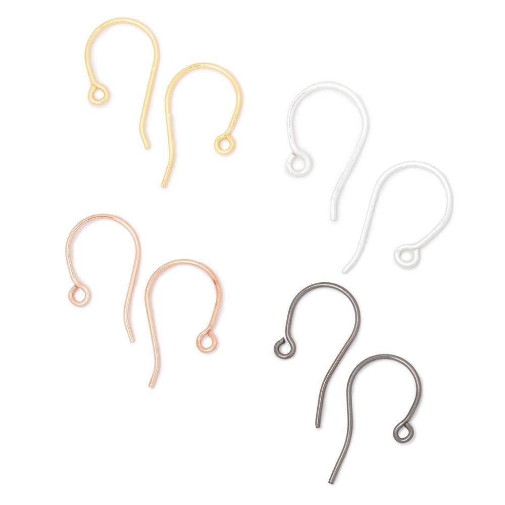 Beads of Cambay - Wholesale Jewelry Set - 14mm French Hook Ear Wire 10 pieces5