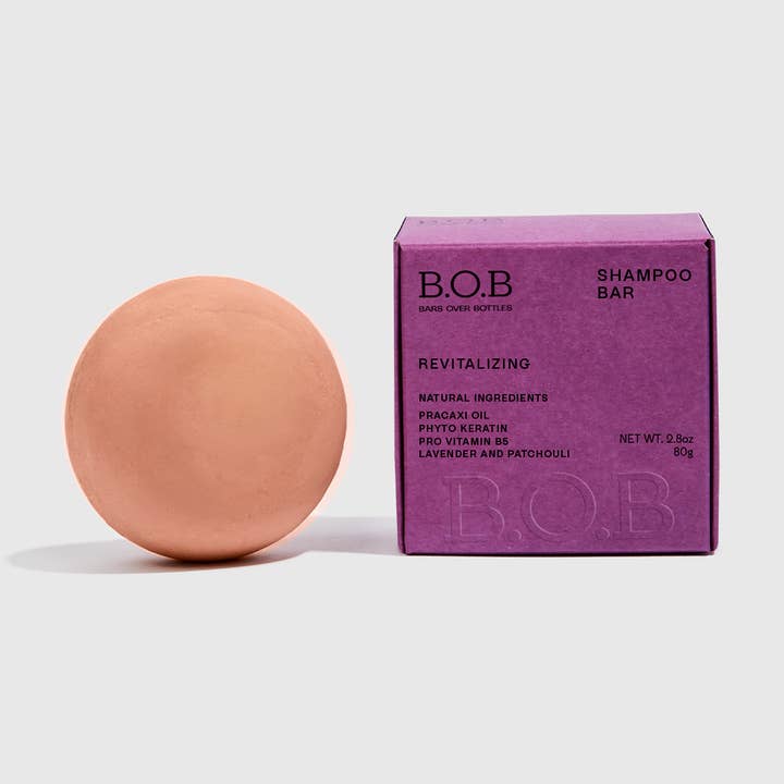 Revitalizing Shampoo Bar | Vegan | Plastic-free | Natural for wholesale by B.O.B Bars Over Bottles