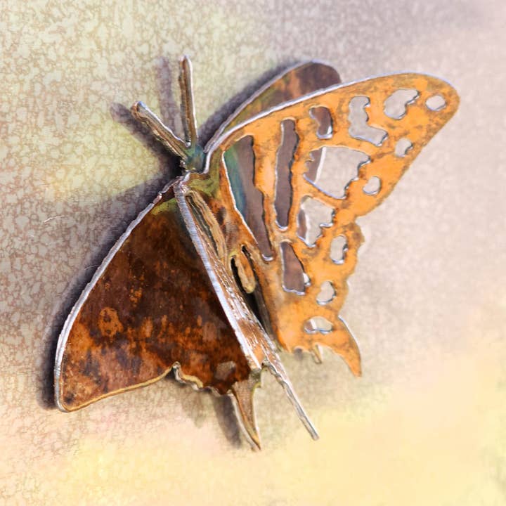 Swallowtail Butterfly Magnet Collector Gift Fridge Decor for wholesale by Rustic Metalz