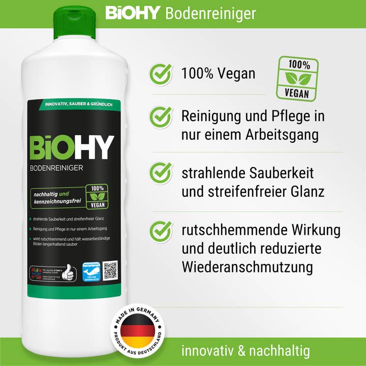 BiOHY - Wholesale Oral Supplement/Vitamin - BiOHY Floor Cleaner, Shine Cleaner, Floor Care, Bio-Concentrate, B2B7